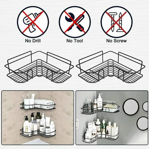 Multi Purpose Bathroom Shelf