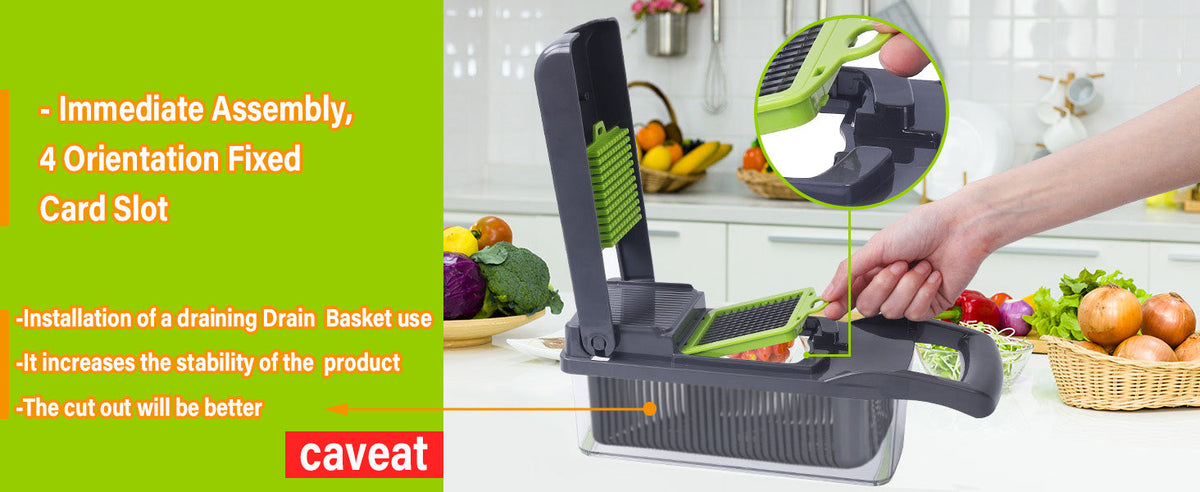14 IN 1 VEGETABLE CHOPPER