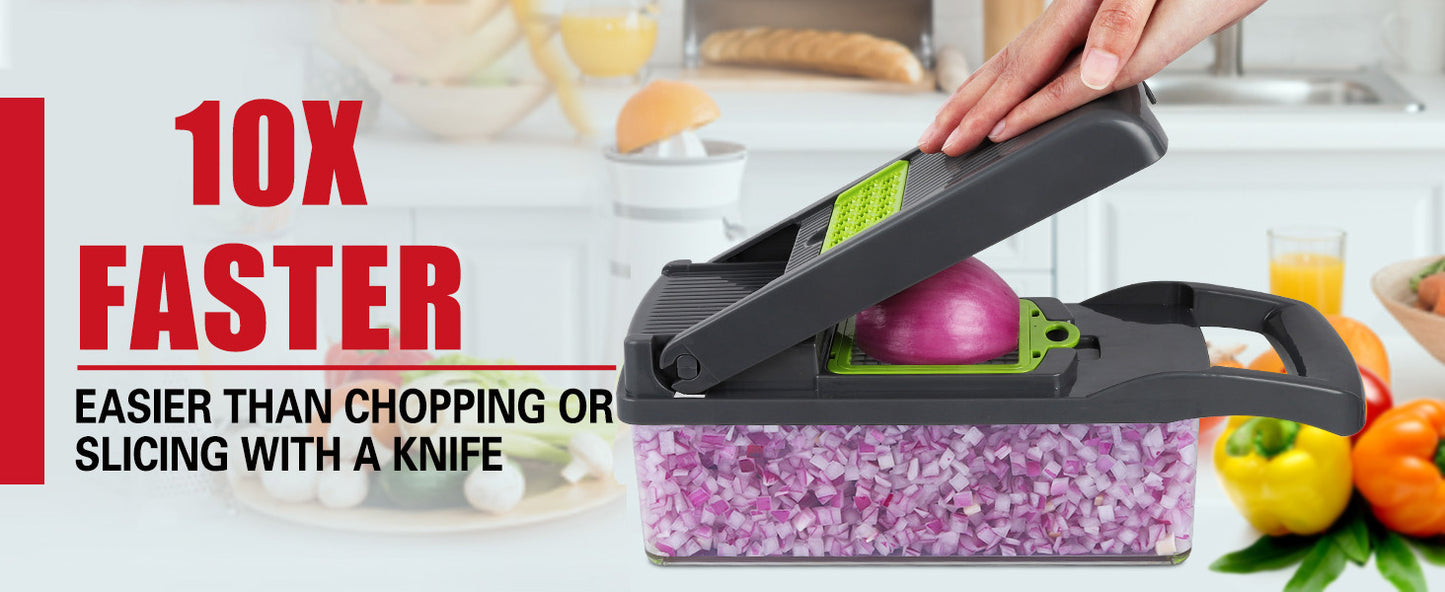 14 IN 1 VEGETABLE CHOPPER