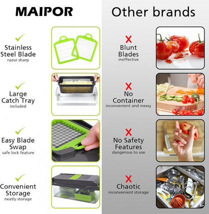 14 IN 1 VEGETABLE CHOPPER