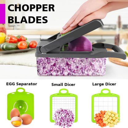 14 IN 1 VEGETABLE CHOPPER