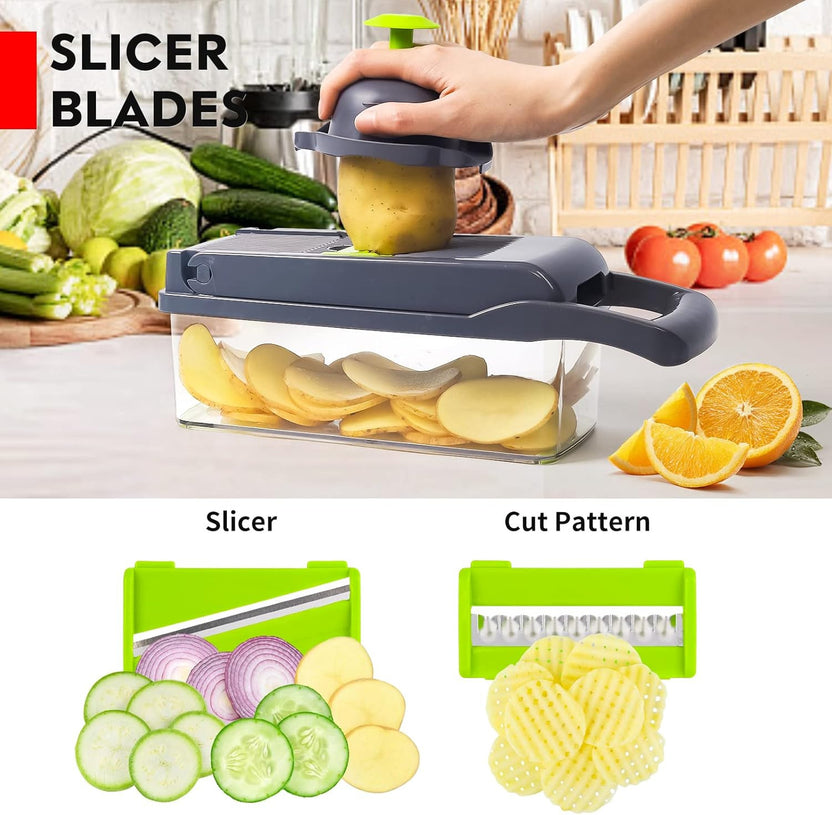 14 IN 1 VEGETABLE CHOPPER