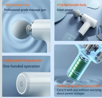 Mini Gun Massager Machine for Pain Relief
