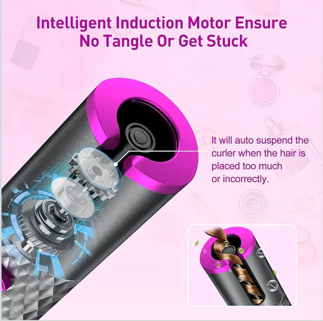 Cordless Automatic Hair Curler
