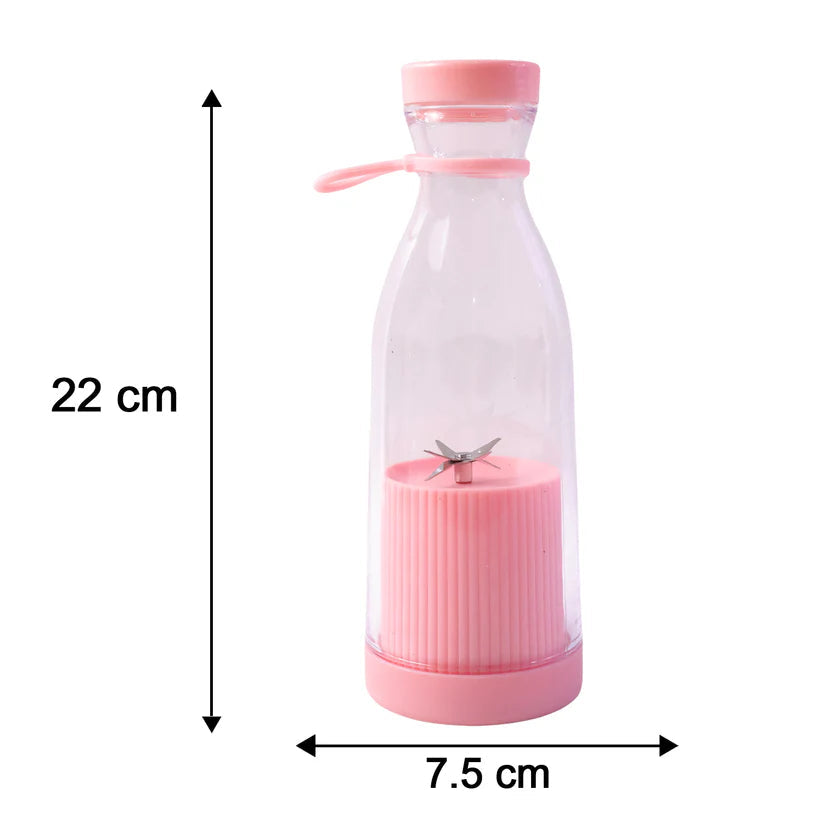 Blender Portable Juicer For Smoothie Juice Vegetable Shakes With 4 Blades Wireless Charging Mini Personal Size Mixer Bottle Grinder
