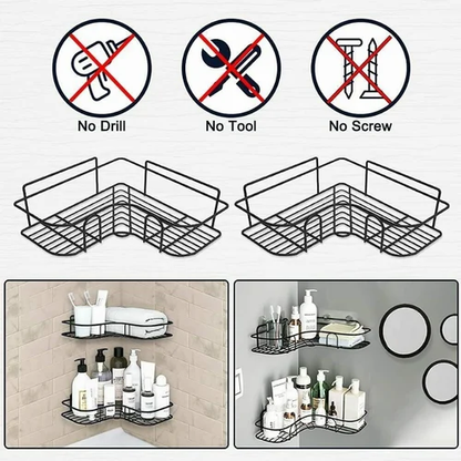 Multi Purpose Bathroom Shelf